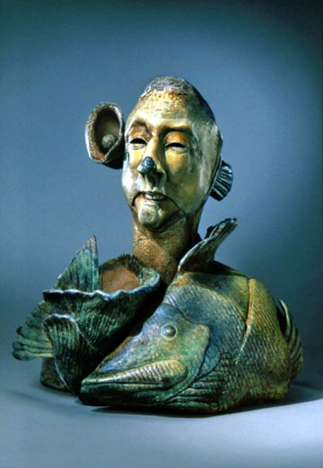 Bill Abright - Ceramic Figures - The Mariner