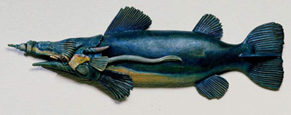 Bill Abright - Ceramic Fish - Squid