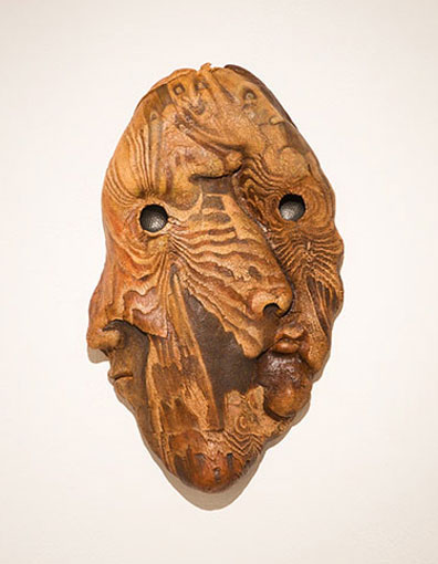 Ceramic Mask - Bark