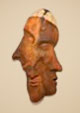 Bill Abright ceramic Mask- oldgrowth